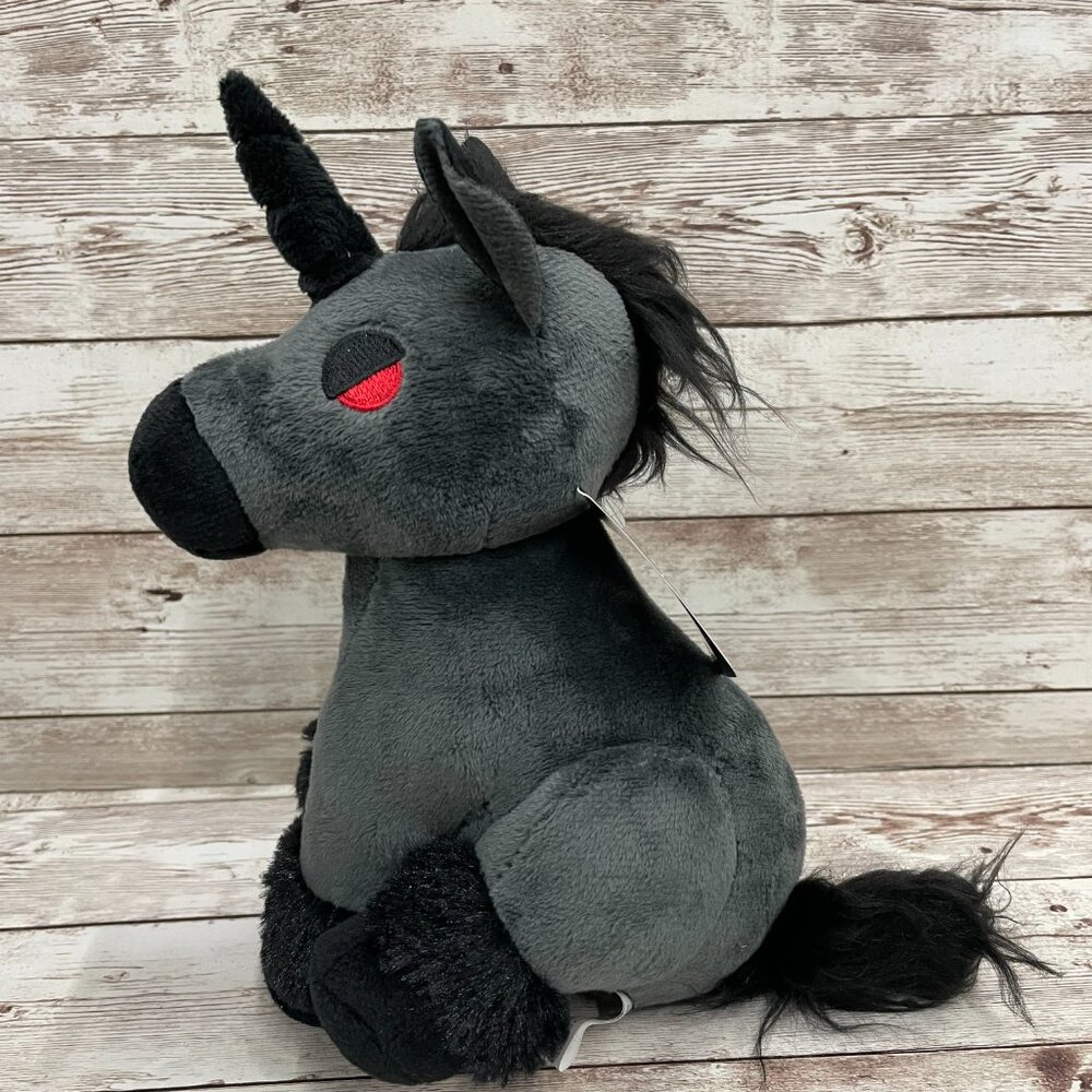 Summit Collection Hellion Unicorn Plush 9" - Picture 2 of 5